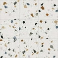 thumbnail image 3 of The Tile Life Terrazzo 24" x 24" White Multi Matte Porcelain Floor and Wall Tile, Case of 4, 3 of 18