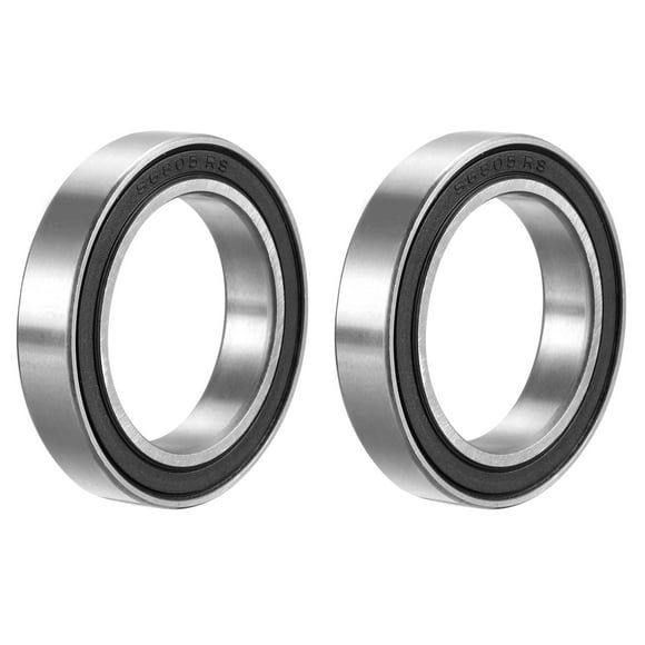 S61805-2RS Stainless Steel Ball Bearing 25x37x7mm Sealed 61805-2RS Bearings 2pcs