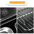 thumbnail image 4 of Amdohai Stainless Steel Flat Bottom Baking Tray with Mesh Set, 4 of 7