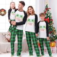thumbnail image 3 of Pijamas familiares navideños a juego, conjuntos de pijamas verdes de Julio de 2023, 3 of 4