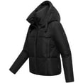 thumbnail image 5 of Marikoo Women’s Cropped Puffered Winter Jacket with Hood - Teddy Lining - Water-Repellent - Ninikaa, 5 of 8
