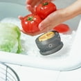 thumbnail image 4 of Wireless Fruit And Vegetable Washer Rotary Cleaning Machine Kitchen Gadget Electric Black 6X5Inch, 4 of 9