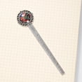 thumbnail image 4 of American flag plant Vintage Silver Lace-Edged Bookmark: a Delightful Gift for Book Lovers and Readers, 4 of 5