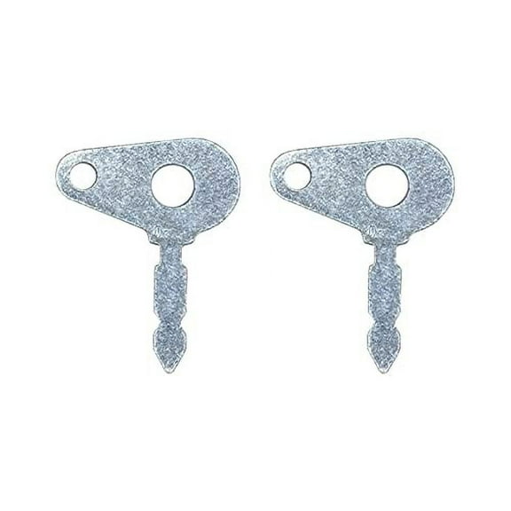 2 Pack Ignition Keys Replacement for Lucas Ford New Holland Case Tractor 8223438, 54324157, T250 (2)
