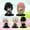 C, variant on 5 Pieces Cute Anime Action Figure Set Doll Statue Game Figure Model Drawing Room Ornaments Pvc a Gift for Boys and Girls Anime Fanspvc5Pc Figures