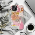 thumbnail image 6 of Pink Aesthetic Travel Phone Case, New York Love Collage Protective Cover for iPhone 17 16 15 14 13 12 11 Pro Plus Mini, 6 of 6
