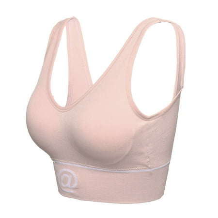 

〖TOTO〗Intimates For Women Sling Seamless Lace Bra Top Solid Color Cover Sports Bra