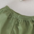 thumbnail image 4 of CAUYDY Baby Toddler 9M 12M 18M Boy Summer Outfit Pajamas Set for Toddler Boys 2-Piece Cute Sleeveless Shirt and Shorts 3T-6T Little Kid Clothes (Sizes 4-5 Years,L4-Green), 4 of 7