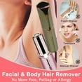 thumbnail image 3 of Flawless Facial Hair Remover for Women, Blush/Rose Gold Electric Face Razor for Women for Instant and Painless Hair Removal,Local gold,F63837, 3 of 5