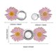 thumbnail image 2 of Tensor De Cintura Para Pantalones Botones De Flores Para Vaqueros Holgados Nuevo Juego De Extensores Ajustables Para Cintura Clips Para Pantalones Sin Costuras Para Vaqueros Faldas (Flores 2), 2 of 7