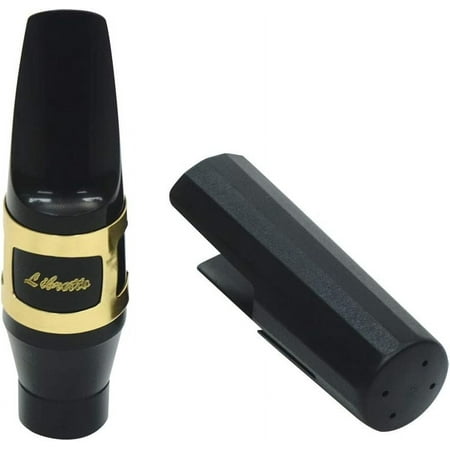 Libretto Baritone Saxophone Mouthpiece Kit, Giftable Standard Set: Durable ABS Plastic 4C Mouthpiece