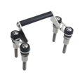 thumbnail image 2 of Soporte para teléfono para motocicleta,Soporte para teléfono Soporte de navegación para manillar,Soporte extensor para teléfono Soporte multifuncional,Soporte para teléfono de Plata, 2 of 10