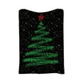 thumbnail image 2 of Christmas Polyester Blanket Sofa Cover Multicolor 39x30in | Soft Warm Cozy Throw with Gift Box Snowflake Pattern | Machine Washable Decorative Holiday Décor, 2 of 6
