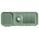 thumbnail image 1 of Alfombrilla de silicona para grifo, protector de fregadero, accesorio de fregadero seguro, limpio y sin olor para cocina, baño, verde oscuro, 1 of 10