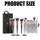 thumbnail image 4 of 2025 Professional Makeup Brush Set, Stylish Design for Loose Powder Eyeshadow, 4 of 5