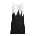 thumbnail image 3 of DPTALR Robe de Plage Sans Manches pour Femmes avec Ourlet Imprimé Dessin Animé Mignon, 3 of 9