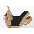 thumbnail image 2 of 16 In HILASON Western Horse Treeless Trail Barrel American Leather Saddle | for Horses, 2 of 7
