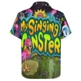 thumbnail image 4 of My Singing Monsters Mens Hawaiian Shirt Loose Fit Shirts - Short Sleeve And Button Down Hawaiian Shirt for Men with Pocket, 4 of 7