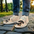 thumbnail image 2 of Wismoutput Dachshund Print Barefoot Sneakers for Men Boy Students Minimalist Comfortable Casual Shoes Size 5.5-14, 2 of 7