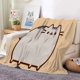 thumbnail image 3 of Pusheen-Manta de franela con figura de gato para niños y niñas, mantas suaves para sofá cama, decoración de habitación, otoño, invierno, Navidad, mantener el calor, regalo, 3 of 4