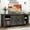 Grey, variant on ChVans 70" Farmhouse Sliding Barn Door TV Stand for TVs Up to 80" TVs, Entertainment Center Console Table with Adjustable Shevles