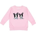 thumbnail image 2 of Inktastic Boston Terriers (dark Apparel) Toddler Sweatshirt, 2 of 4