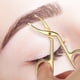 thumbnail image 5 of 3 paquetes de pinzas para cejas, tijeras en forma de ceja, pinzas de punta recta, pinzas de punta plana, desplumadora de pelo, punta recta para agarrar el pelo de cejas, 5 of 7