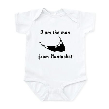

CafePress - Man From Nantucket Body Suit - Baby Light Bodysuit Size Newborn - 24 Months