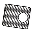 thumbnail image 2 of jifeng Kitchen Sink Mat Countertop Mat Heat Resistant Non Slip Sink Grid Sink Liner Pad Black, 2 of 9