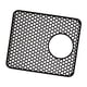 thumbnail image 2 of Alfombrilla de silicona para fregadero, resistente al calor, antideslizante, reutilizable, para escurreplatos, alfombrilla para encimera Negro, 2 of 9
