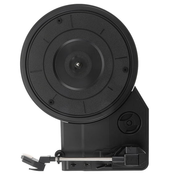 IBASETOY Black Retro Vinyl Record Player Movement with Built in Speakers for Clear Sound