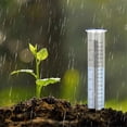 thumbnail image 3 of 2pcs Plastic Rain Gauge Replacement Tube with 7 Inch Capacity Rain Water Gauge for Garden Yard Outdo, 3 of 5
