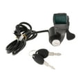 thumbnail image 2 of 1pc 12V-99V Portable Thumb Throttle Digital Battery Voltage Display Switch Power Indicator for Electric Lock, 2 of 8