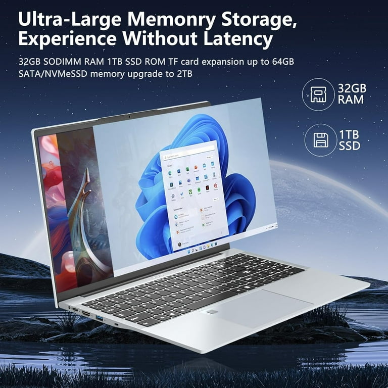 Walmart Black Friday Deals 2025 KUU 15.6 Inch Gaming Laptop, Core