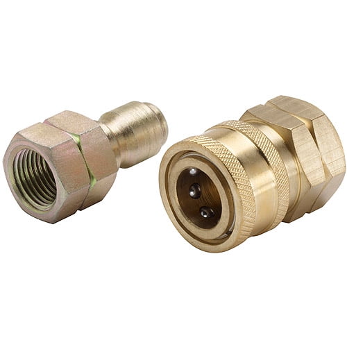 NPT 3/8 inch Quick Connect Fitting Pressure Washer Connector Adapter Set 