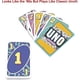 thumbnail image 5 of UNO Legendary 1990s with emblematic illustrations of this era, board and card game, 2 to 10 players, from 7 years old, GXV50, 5 of 5