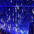 thumbnail image 3 of 8pcs/Set Falling Raindrop Light Easy to Use Eye-catching Widely Usage Holiday Decoration Snowfall LED Lights for Outdoor, 3 of 8