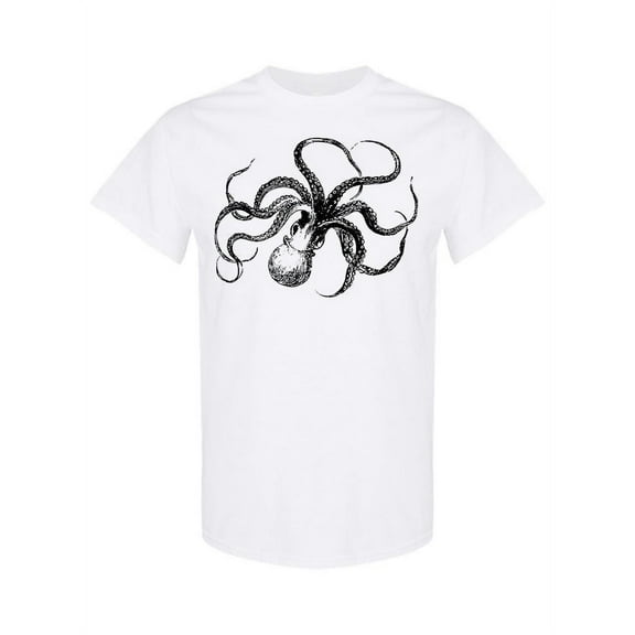 Octopus With Eight Limbs T-Shirt Men -Image by Shutterstock, Male XX-Large