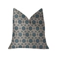 thumbnail image 1 of Coussin de Luxe Ananas Bleu & Beige, 20 x 26 Po. Standard, 1 of 1
