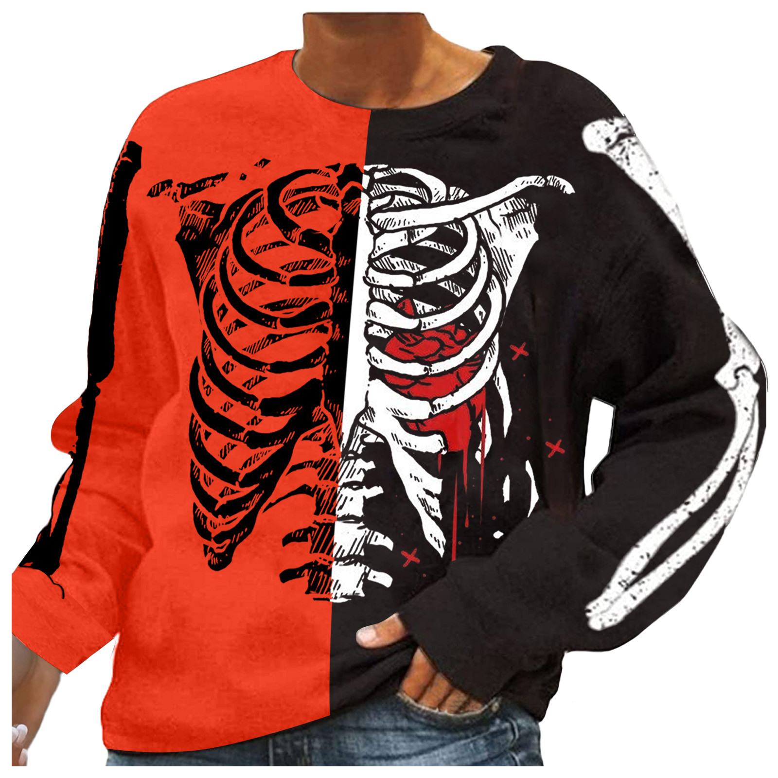 skeleton jumper