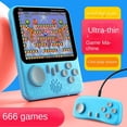 thumbnail image 4 of Consola de juegos delgada G7 Consola de juegos portátil nostálgica Macaron Consola de juegos FC en color de alta definición, 4 of 6