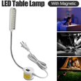 thumbnail image 2 of Led Para Máquina De Coser, Cuello De Cisne, Luz De Trabajo Con Base De Montaje Magnética Para El Hogar O Máquina De Coser (Enchufe De Ee. Uu. Plat) 30 Luces Monstrate HA022681-00, 2 of 7