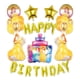 thumbnail image 1 of Globos decorativos para fiesta de cumpleaños alusivos a la Bella y Bestia, 1 of 5