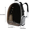 thumbnail image 2 of MesaSe Sac à Dos pour Animaux de Compagnie Respirant Petit Chiot Transparent pour Chat Voyage Camping et Randonnée, 2 of 7