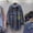 blue black, variant on European Station 2026 Fall New Fashion Cartoon Embroidery Shirt For Women, Long And Loose Fit, Versatile Denim Jacket