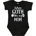 thumbnail image 3 of Inktastic Future Goth Like My Mom with Skulls Boys or Girls Baby Bodysuit, 3 of 5