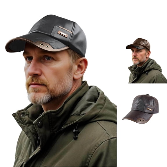 LiuXxxx Fashion Patchwork Baseball Cap Lined Unisex Adjustable Dad Hat For Daily Outdoor Sun Black