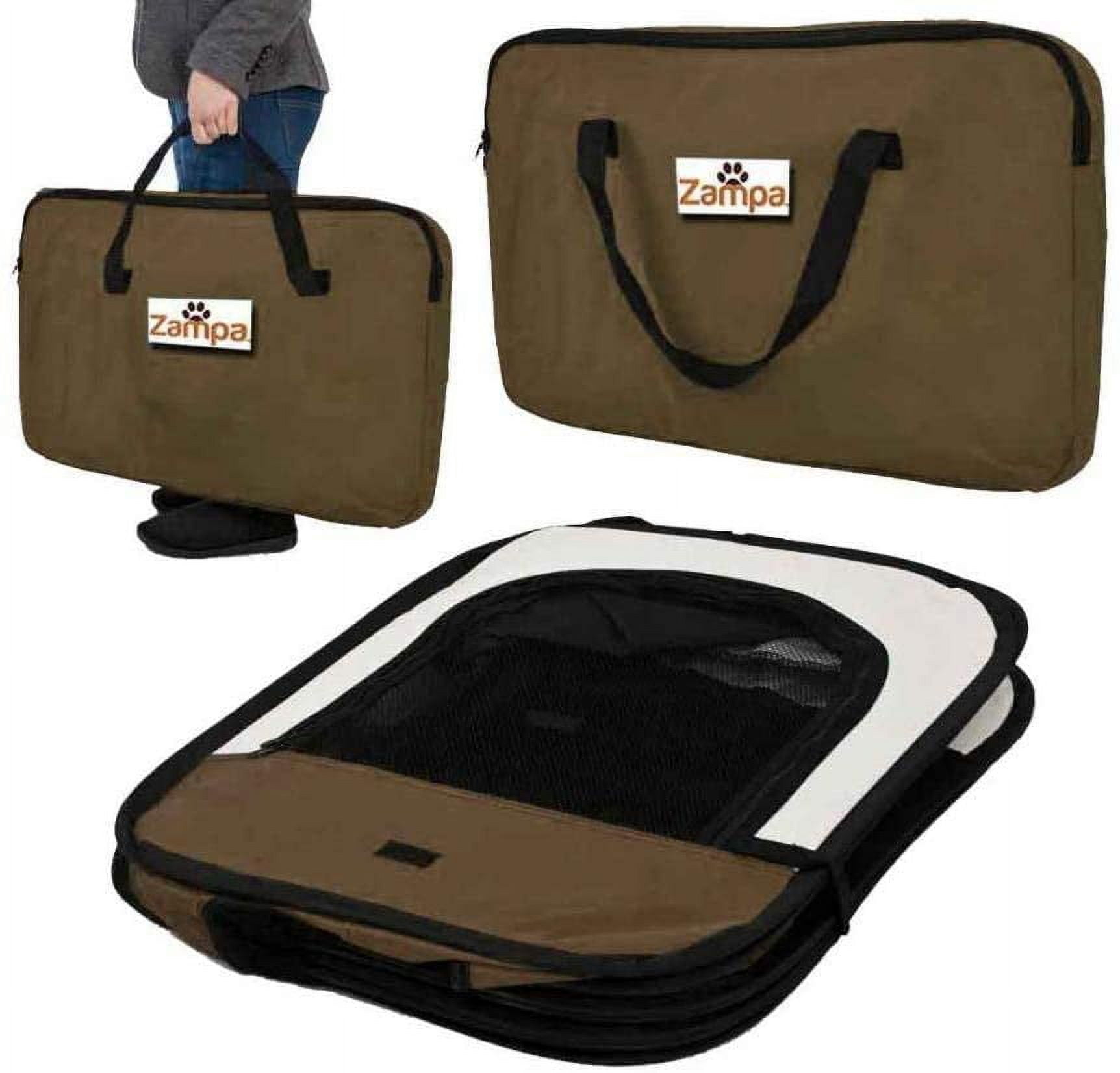 Zampa Portable Foldable Pet playpen For Large Dogs, Small Puppies & Cats, Water resistant