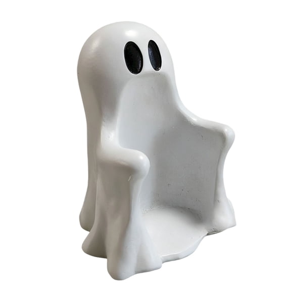GHIIYER Halloween Ghost Wine Bottle Holder Ghost Figurine Halloween Decorations for Tabletop Party Desk Display