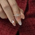 thumbnail image 3 of Minimalist Tiny Ring, Sterling Silver Ring, Ring for Women, Size 5, Chariot Jewelry, 3 of 7